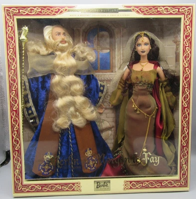 Barbie - MERLIN & MORGAN LE FAY Edición Limitada; - Edición Magic & Mystery 27287 Foto 1 de 4