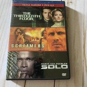 The Thirteenth Floor /Screamers/Solo (DVD, 2008, 3-Disc Set) - Bild 1 von 4