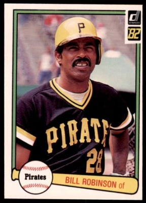 1982 Donruss Bill Robinson .  Pittsburgh Pirates #402 - Image 1 of 2