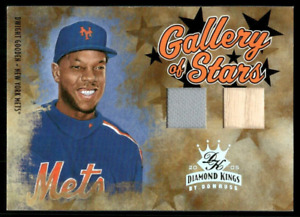 2005 DK Gallery of Stars /100 Dwight Gooden GAME USED BAT/JERSEY  61/100