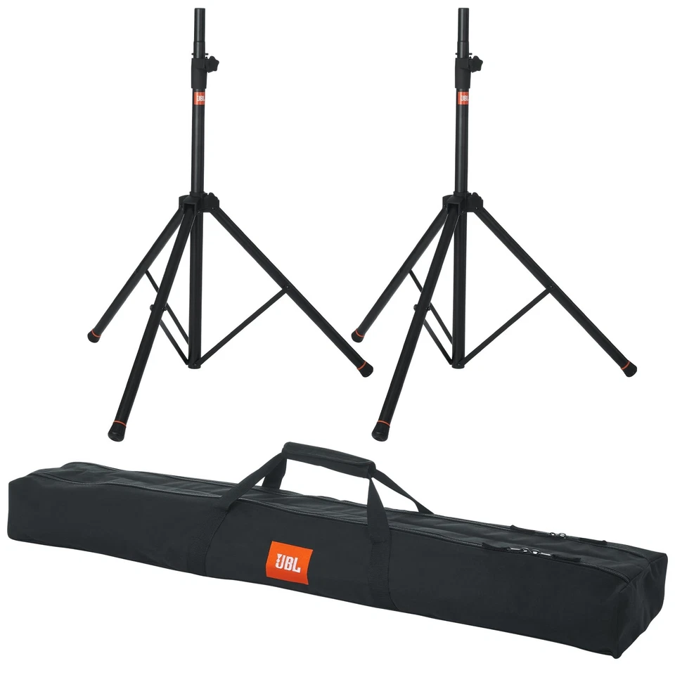 JBL Bags JBLSPKSTMASET soportes de altavoz estándar de aluminio (par) con bolsa de transporte Foto 1 de 4