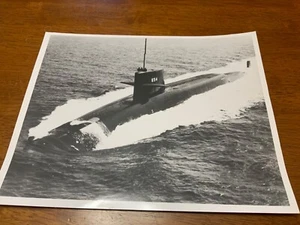 USN Navy Submarine Fleet Ballistic Missile USS George C. Marshall SSBN 654 Photo - Picture 1 of 3