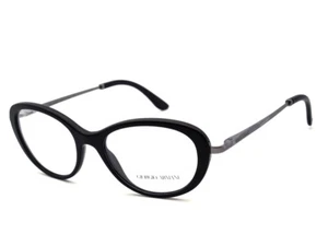 Giorgio Armani Brille AR7046 5042 Matt Schwarz Cat Eye Gestell Italy 52[]16 140 - Bild 1 von 7