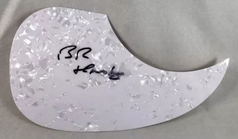 Bruce Hornsby Signed Acoustic PickGuard PSA/DNA COA Cover
