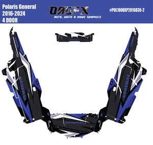 2016 - 2024 Polaris General XP4 4 DOOR 1000 Graphics Kit D36-2 - Bild 1 von 1