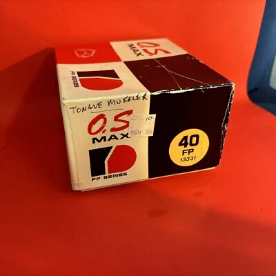 OS 40 FP ABN C/L ENGINE WITH STOCK MUFFLER NIB - Image 1 of 4