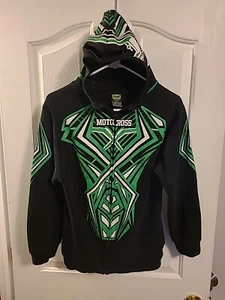 FSD Ninja Hoodie Youth XL Long Sleeve Full Zip Pockets Motocross Dirtbike MX  - Picture 1 of 9