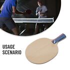 Tischtennisschläger Ping-Pong Schläger 5Lagen Mittelschnelle Platte Universal DE