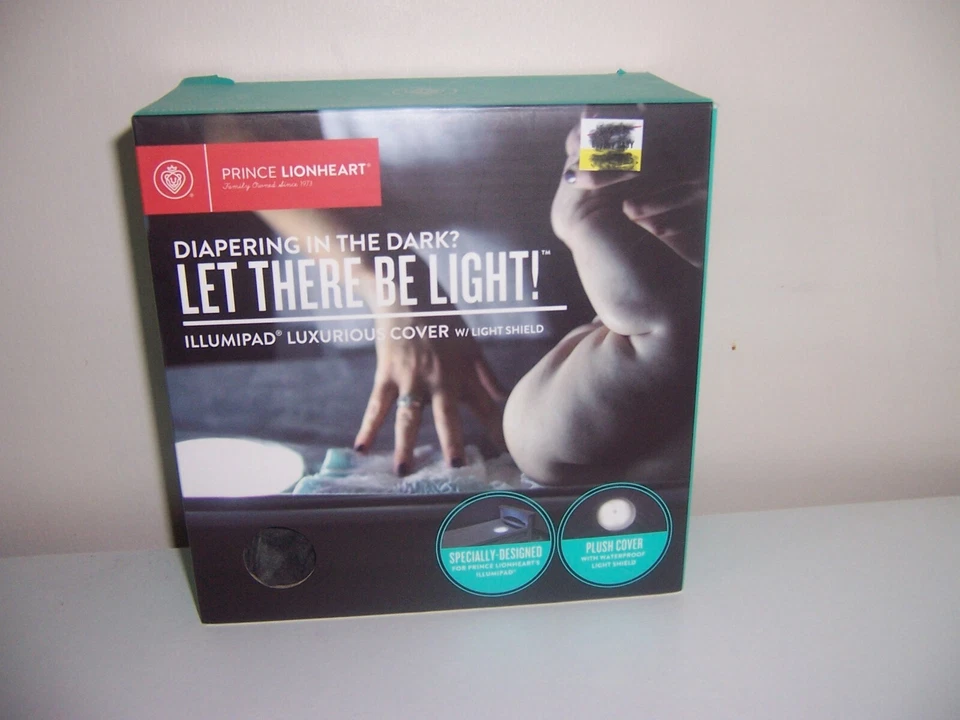 Prince Lionheart IllumiPAD Gris Cambiador Pad Cubierta Caja Tt Foto 1 de 1