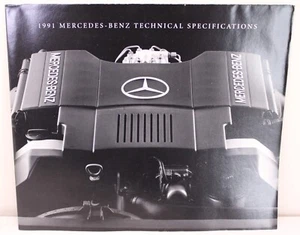1991 Mercedes Benz Technical Specifications Brochure - Picture 1 of 6