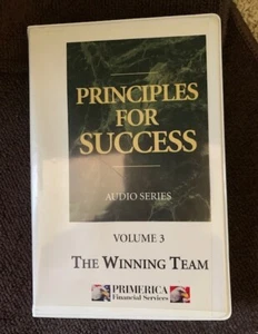Principles for Success : The Winning Team Vol. 3 Cassette Tapes - Picture 1 of 2