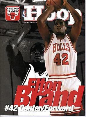 Programa de baloncesto 1999-2000, Chicago Bulls ~ marca Elton, Ron Artest ~ sin puntuación Foto 1 de 4