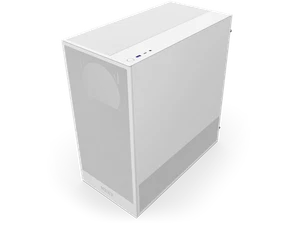 NZXT H Series H5 Flow 2024 Edition ATX Mid Tower Chassis All White Color - Picture 1 of 5