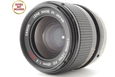 [完好] 佳能 FD SSC 35 毫米 f/2 凹面前元件 MF 镜头日本制造 — 第 1/4 张图片