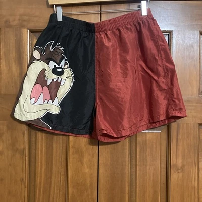 Vintage 1995 Looney Tunes Mens Size Large 100% Silk Sleep Boxer Shorts - Image 1 of 4