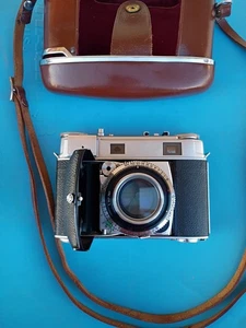 Vtg KODAK Retina III c Germany made 35mm Camera W/ Case TESTED Near MINT - Picture 1 of 11