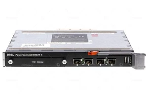 7WKF9 DELL POWERCONNECT M8024-K QUAD PORT 10GB SFP+ MODULE - Picture 1 of 7