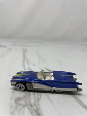 Mercury 1990 convertible vintage Hot Wheels con aletas traseras - blanco/azul Foto 1 de 4