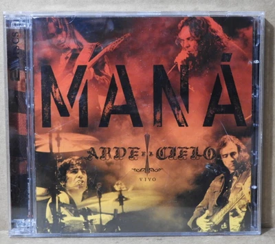 MANA "Arde el Cielo" (VIVO) 2008 (WARNER)  2 DISC CD/DVD EX/EX!! - Imagem 1 de 4