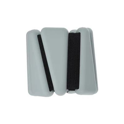 Paquete de 2 pesos de tobillo de muñeca ajustables gris de 2 libras en total (1 lb cada uno) Foto 1 de 4