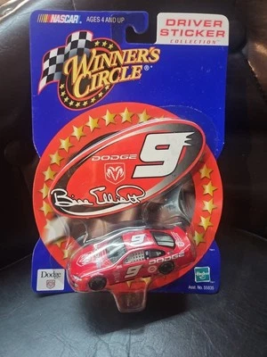 Bill Elliott #9 Dodge Winners Circle Sticker Collection NASCAR 2000 1:64  Foto 1 de 2