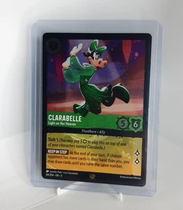 Lorcana - Clarabelle Light on Her Hooves 84/204 Legendary Cold Foil - Picture 1 of 3