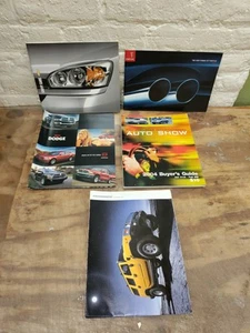 5 HUMMER foldout dealership brochures H2 SUT poster Buyers Guide & More  - Picture 1 of 5