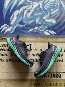 Hoka One One Clifton 8 Women's Sz 8.5 B Running Shoes 1119394 OSAT Blue Green - Picture 1 of 10