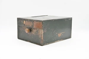 Vintage . Aktenkasten mit Klappfront Vintage Aktenschublade Aktenschrank Vintage #2 - Bild 1 von 9