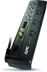 APC Home Office SurgeArrest 8-Outlet Surge Protector w/ Phone & Coax Protection - Bild 1 von 6