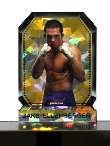 2011 Topps UFC Finest Atomic Refractor Die-Cut # FAR-14 Jake Ellenberger Insert - Picture 1 of 2