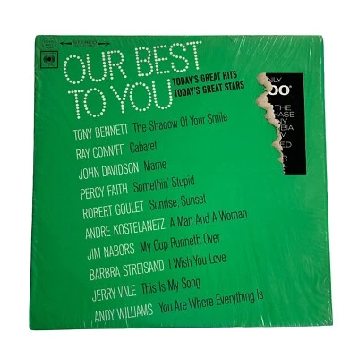 Our Best To You Today's Great Hits Today's Great Stars Vinyl LP Columbia ABS 2 - Image 1 of 4