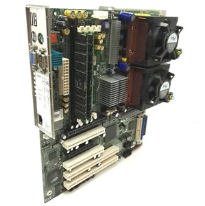 Intel SE7525GP2 Server Motherboard & CPU's, 2x Xeon 2.8GHz, 1GB RAM, PCIe x16 - Picture 1 of 6