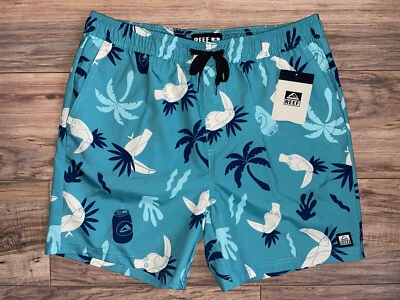 ✅NUEVO Bañador Reef Para Hombre Grande Azul, Sin Malla Nuevo Con Etiquetas Foto 1 de 4