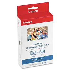 Canon 7739A001 (KC-36IP) Ink & Photo Paper Set Black/Tri-Color - Picture 1 of 2