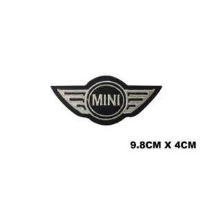 Mini MotorCar Brand Logo Patch Iron On Patch Sew On Embroidered Patch - Picture 1 of 1