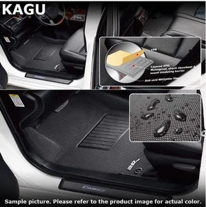 Fits: Tesla Model S 2012-2017 KAGU U-ACE 3D Front Floor Liners - Bild 1 von 7