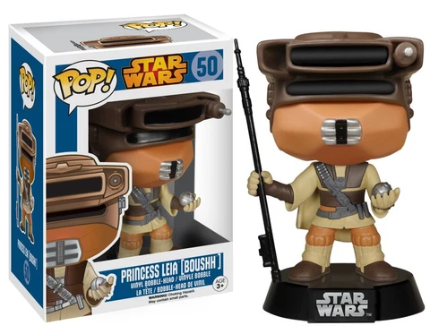 Funko POP! Star Wars Blue Box Princess Leia as Boushh #50 Vinyl Figure Cover