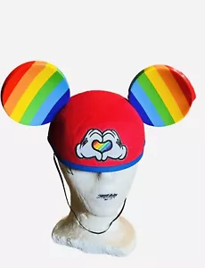 Disney Mickey Mouse Días del Orejas Adulto Sombrero Gorra Arco Iris Amor LGBTQ Disneyland - Imagen 1 de 7