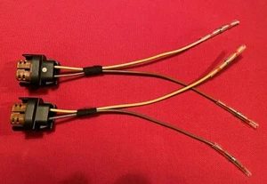 2x HB4 Stecker mit offenen Kabelenden NSW Nebelscheinwerfer BMW E60 61 E90 91 - Picture 1 of 3