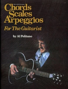 Komplettes Buch Akkorde Tonleitern Arpeggien für den Gitarristen von Politano 1983 SC87pp - Bild 1 von 3