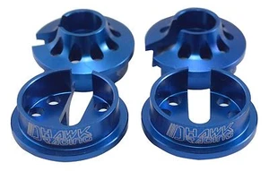 Aluminum Shock Spring Caps For Associated RC8 89354 Dhawk Racing - Picture 1 of 1
