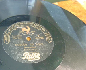 Patricola - I Want Go Land Where Sweet Dandies / Nobody to Love (1924) Pathe VV- - Picture 1 of 2