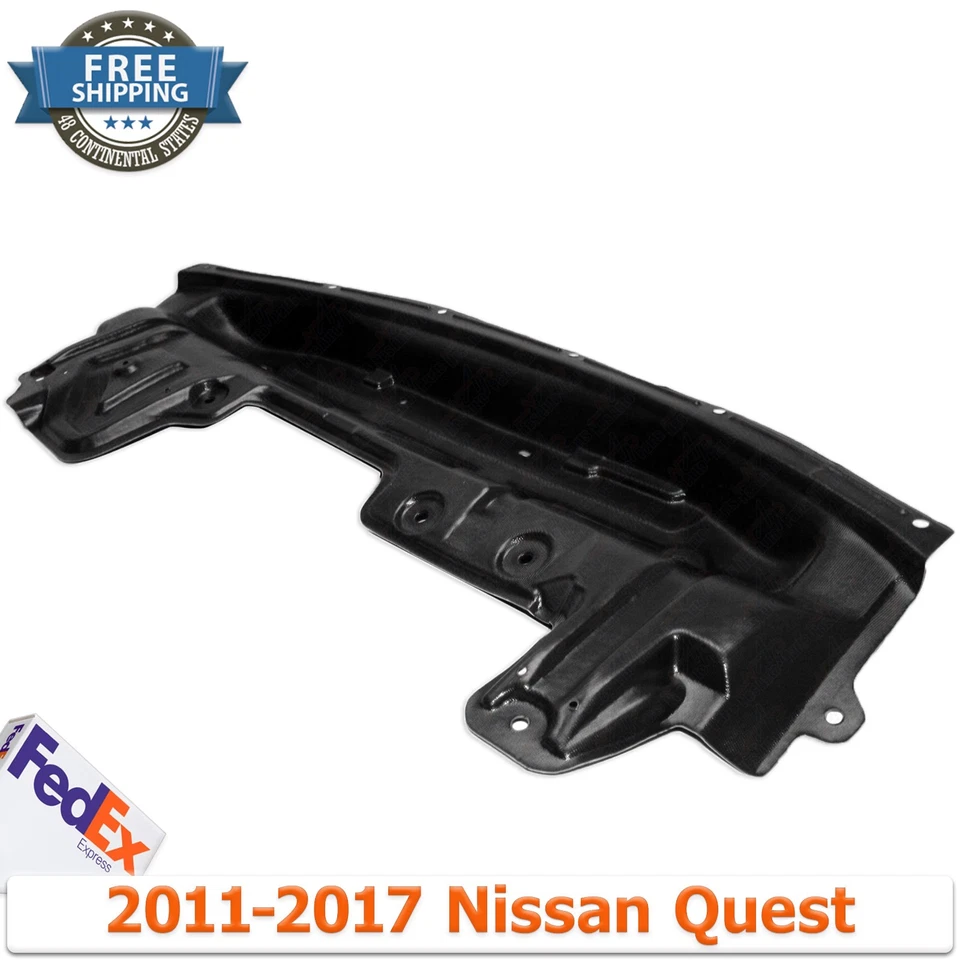 Front Lower Engine Splash Shield For 2011-2017 Nissan Quest 758921JA0A NI1228146 - Image 1 of 4