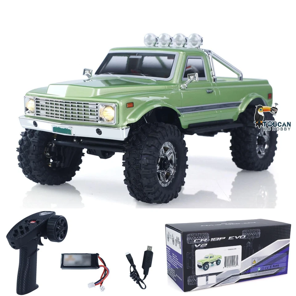 CR18P 1810504 EVO V2 Hobby Plus 1/18 AWD RC Rock Crawler Off Road Vehicle Model - Image 1 of 4