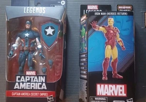 Marvel Legends Captain America (Secret Empire) Iron Man (Heroes Return) Figuren - Bild 1 von 6