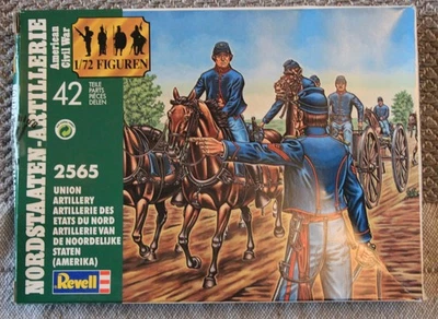 Revell 1/72 scale Union Artillery No 2565 Boxed still on sprues (ACW) - Image 1 of 4