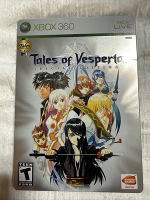 Microsoft XBOX 360 Tales of Vesperia edição especial caixa de aço com trilha sonora - Imagem 1 de 4
