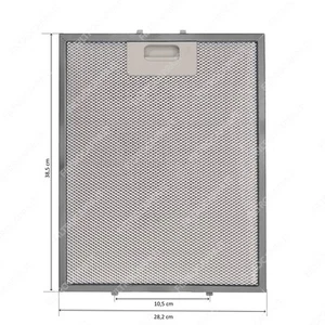 Filtro metallico alluminio 38,5 x 28,2 cm per Cappe Tecnowind N3 00SP002990N - Foto 1 di 1