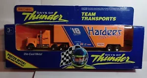 1990 Matchbox Days of Thunder Team Transports Hardee's - Picture 1 of 1